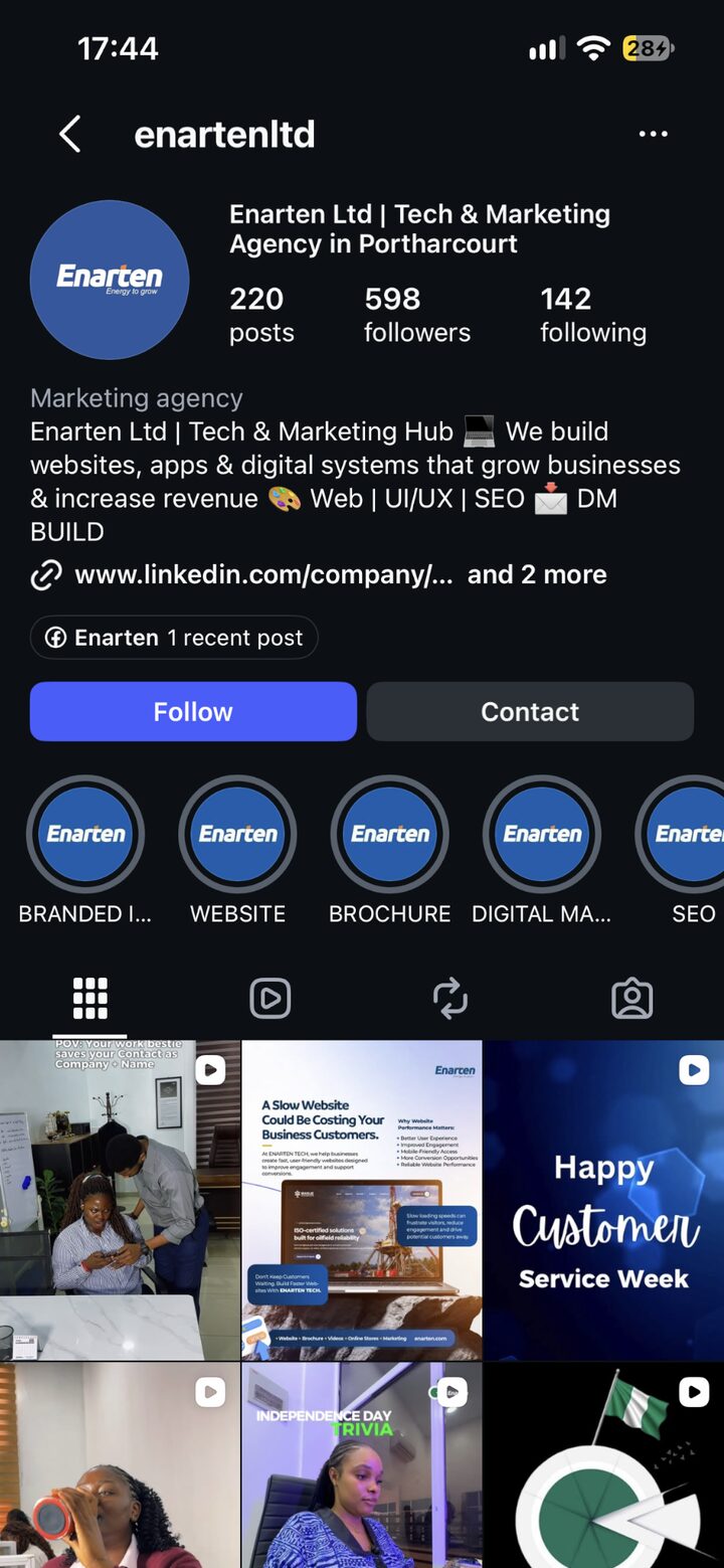Social Media Management sample